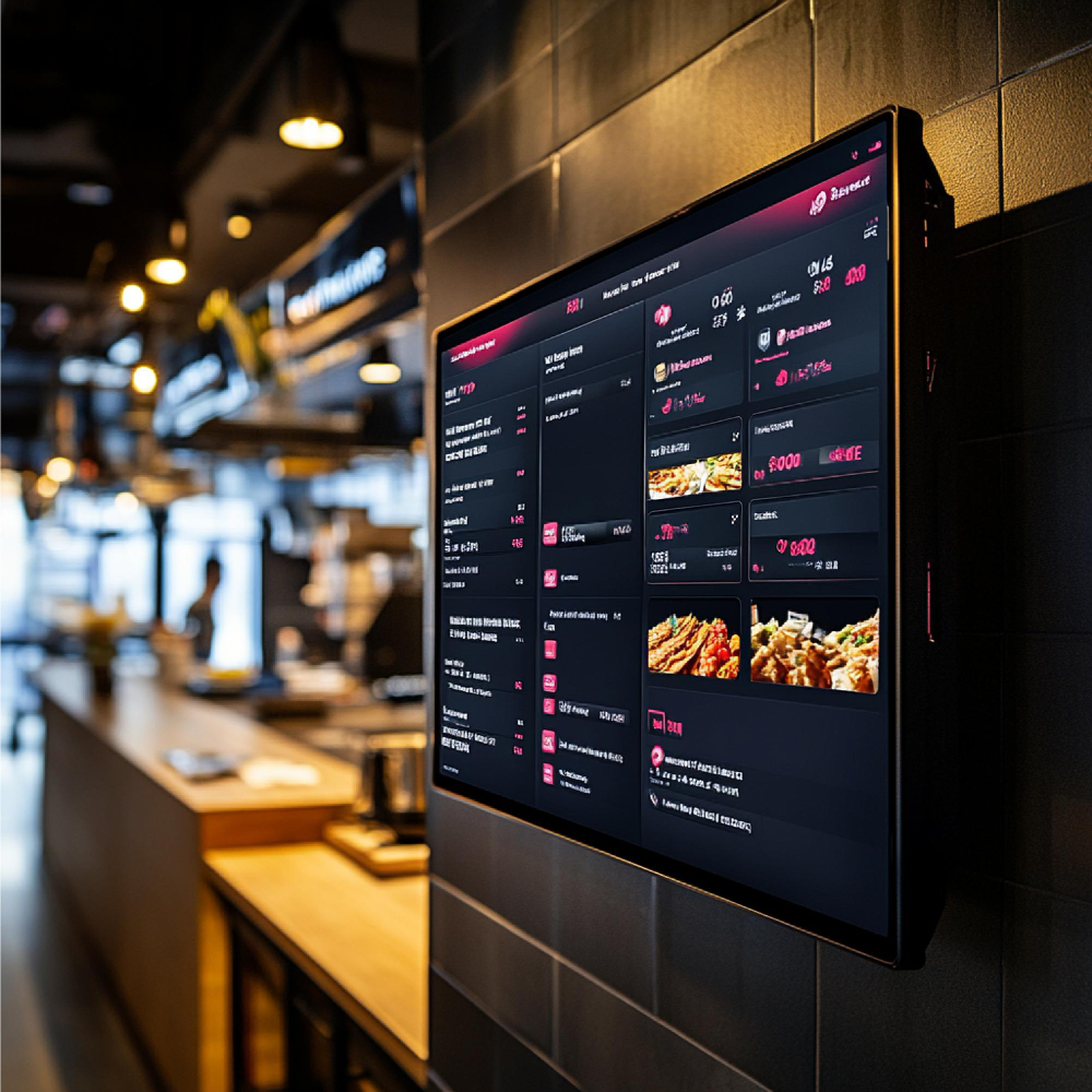Menu Board Dynamique Fast Food