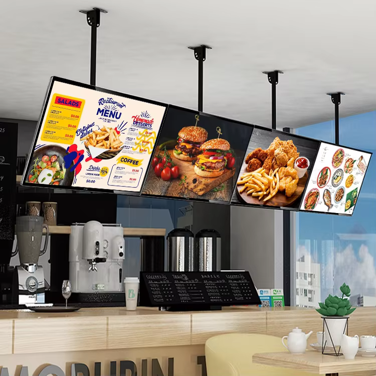 Affichage dynamique restaurant fast food