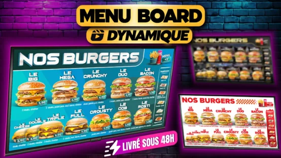 Menu Board Dynamique