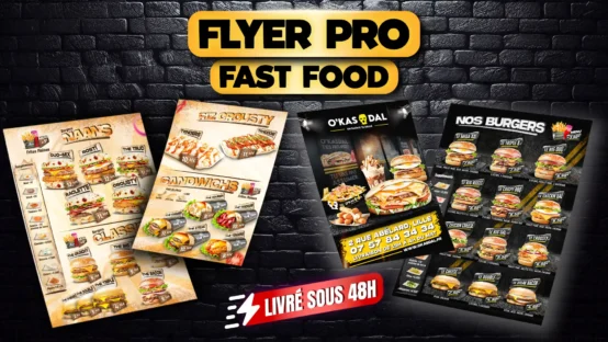 Flyer Fast Food