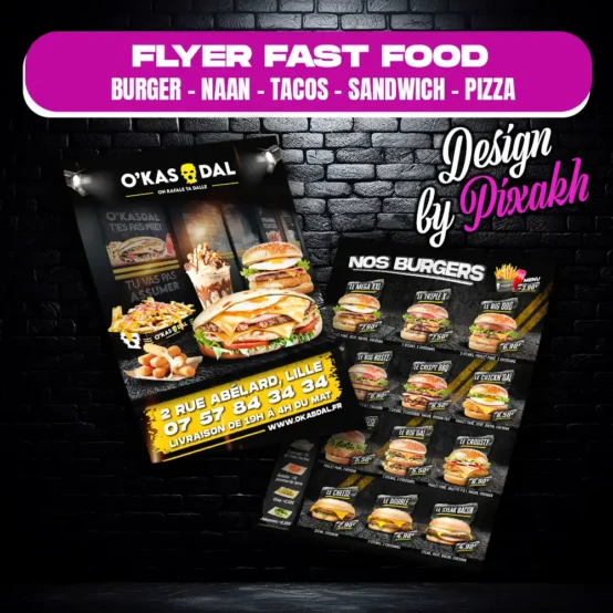 Flyer Fast Food