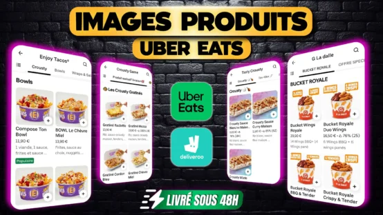 Photos Plats Uber Eats